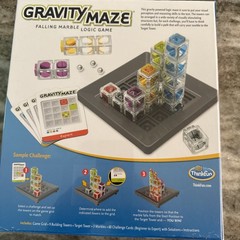 ThinkFun GRAVITY MAZE Falling Marble Logic Brain Game Sealed New