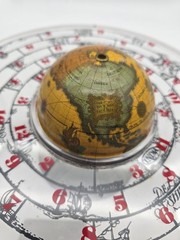 RARE Vtg 1973 Pacific Game Company Columbus Was Wrong Game Board Tartaria Globe