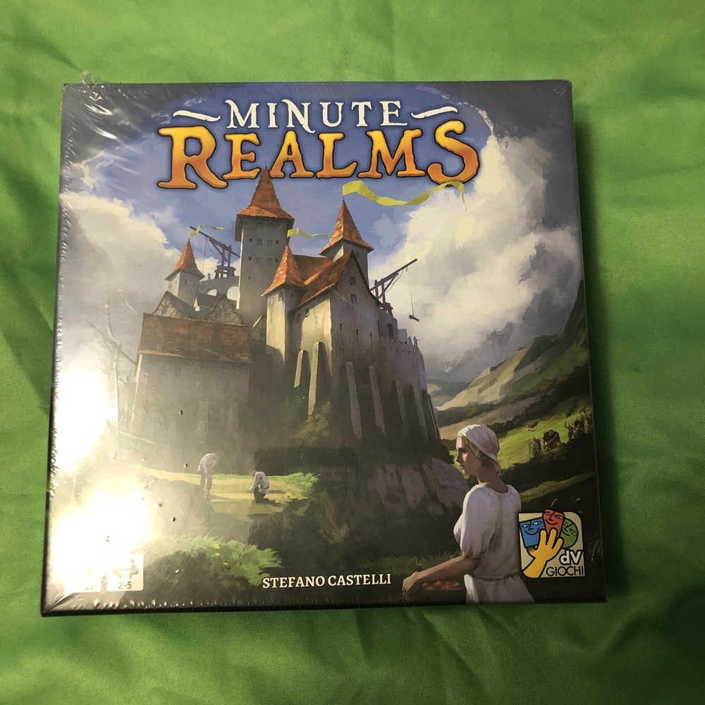 Minute Realms Game Stefano Castelli City Building Game Free Shipping