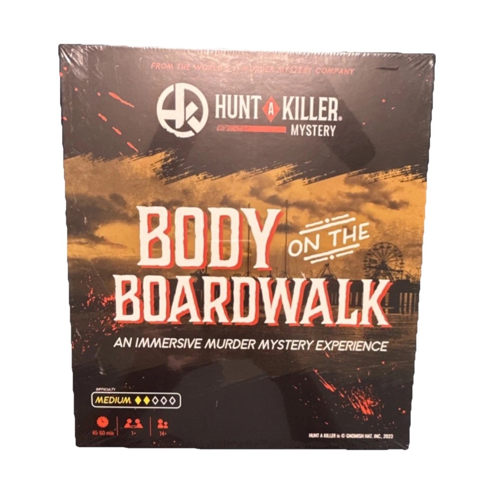 Hunt A Killer Body on the Boardwalk Crime Board Game Murder Mystery 2023