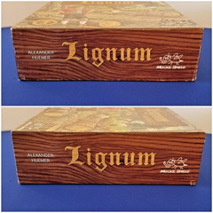 Lignum Board Game English/German 1st Ed. 2015 Complete Mucke Spiele Wood Themed