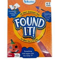 Skillmatics FOUND IT! Board Game Smart Scavenger Hunt Card Game Kids 4-7 NEW