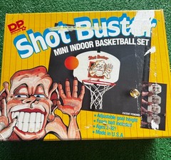 DP Shot Buster 1987 Vintage Mini Indoor Basketball Set ‘Dunkin’ Dinosaur’