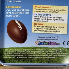University Games Sports Challenge for Kids Board Game Complete Family Fun