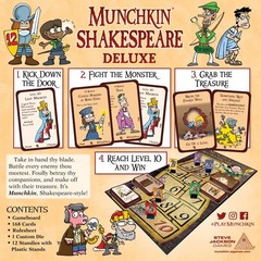 Munchkin Shakespeare Deluxe Board Card Game Swine Own Self Bookmark SJG-1564