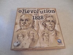 REVOLUTION OF 1828 by STEFAN FELD, RENEGADE GAME STUDIOS, NEW IN OPEN BOX!