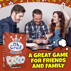 Oh Crud Deluxe Edition: A Trick-Taking Card & Dice Game for Adults & Families…