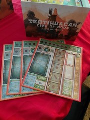 Teotihuacan: City of Gods DELUXE MASTER SET Board Game – KICKSTARTER + Insert +
