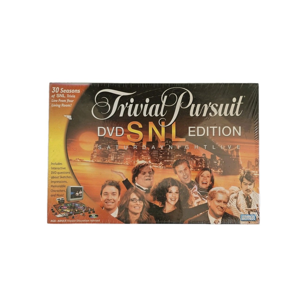 NEW 2004 Trivial Pursuit SNL DVD Edition Saturday Night Live Trivia Board Game!