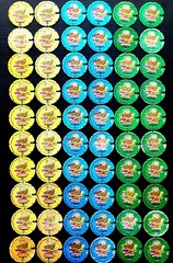 Animaniacs Tazos – Complete Set 1 to 60 Pogs *RARE* $10 / Tazo – Elma Chips 1997