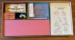 CAREERS vtg 1957 Board Game COMPLETE Parker Brothers EUC Salem 1950s