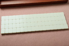 Vintage Non Fading Cardinal Mah Jongg Set Faux Alligator Case 152 Tiles 5 Racks
