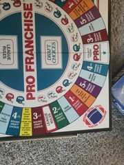 2001 PRO FRANCHISE FOOTBALL Board Game Family Vintage USA NFL Licensed Complete