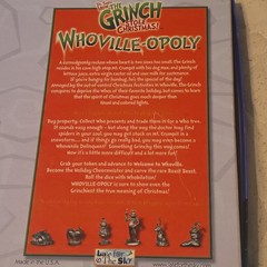 Late for the Sky Whovilleopoly How The Grinch Stole Christmas Dr. Seuss Complete