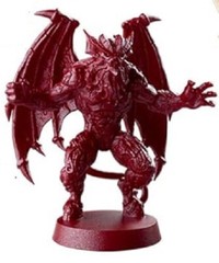Heroquest Prophecy of Telor Red Gargoyal 28mm Miniature