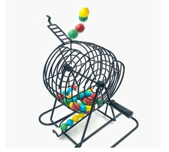 3/5 Inch Bingo Balls – Easy-to-Read – 75 Pieces – Perfect for Parties, Raffles