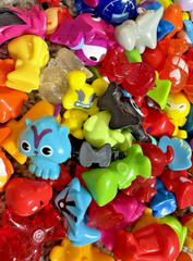 Lot of 10 Random Modern Series Gogos Crazy Bones Various Colors/Seasons