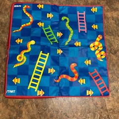 AlexToys Games to Go Floormat 6 Indoor Outdoor Games 36 x 38″ Carry Pouch