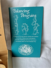 Tarata Balancing Penguins Wooden Balancing Puzzle Game From New Zealand, Ages 4+