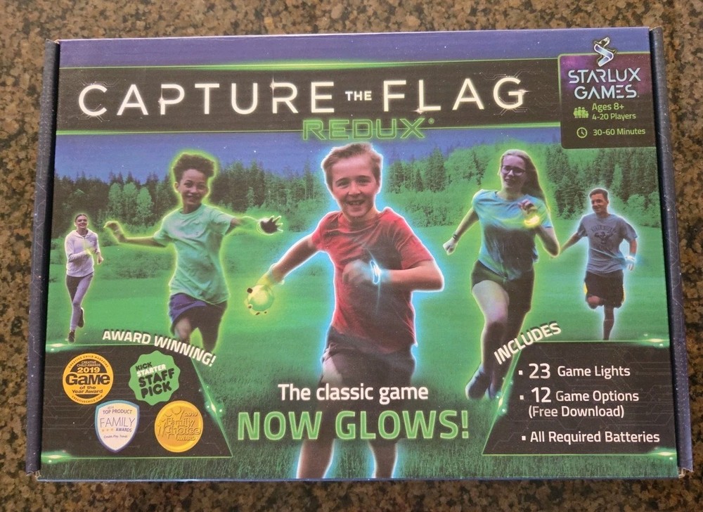 Capture The Flag Redux The Original Glow-in-the-Dark Capture the Flag Game