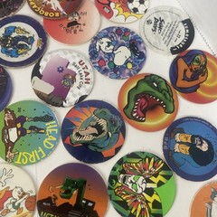 Vintage 90 ’s POG Collection – Lot of 150+ POGs As Seen In Photos