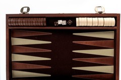 Vintage Pro Tournament Backgammon Set For Restoration 70-80s 23.5″ 1.4″ Checkers
