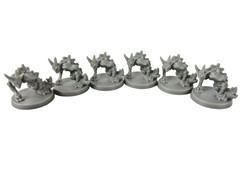 MASSIVE DARKNESS 2: Hellscape 6x GARGOYLES Minis & Cards NEW!!