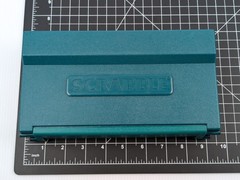 Vintage Scrabble Board Game Travel Hard Case Green 100% COMPLETE