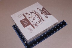 OPEN BOX / Square Roulette Board Game Wood