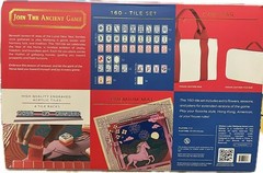 Maison Lude Deluxe Acrylic Mahjong Starter Set (Horse Lunar Year Edition)