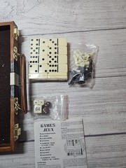 Vintage Travel Board Games – Games Jeux – 10 Games-In-One! – 1990s – With Travel
