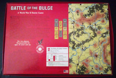 VTG 1991 AVALON HILL WW2 BATTLE OF THE BULGE BOARD GAME UNPUNCHED COMPLETE?
