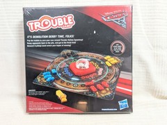 Disney Pixar Cars 3 TROUBLE Board Game with Pop-O Matic Dice Roller Sealed New