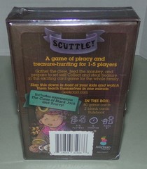 SCUTTLE A Game of Piracy & Treasure Hunting 1-5 Players 6+ Black Jack Scurvy NEW