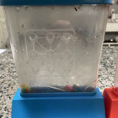 Waterful Lot Of Three, RingToss Tic Tac Toe And Robot. Rubber Plugs Missing