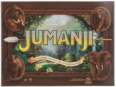 Jumanji the Game Real Wooden Box Edition of the Classic Adventure Board Game