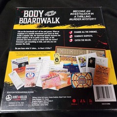 Brand New Sealed Hunt A Killer: Body On The Boardwalk Board Game