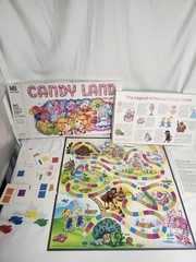 Milton Bradley Candy Land Board Game 1984 Candy Theme 2+ Players Ages 3-6