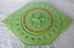 1967 Ka-bala Kabala Board Game Transogram Fortune Tarot Glow In Dark BOARD ONLY