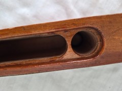 VTG Cribbage Board Metal & Wood C.W. Lecount?