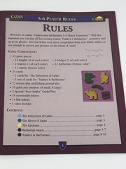 Traders & Barbarians Catan Expansion 3068 5-6 Players Extension READ – B30