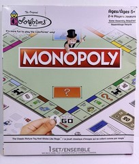NEW Colorforms MONOPOLY Hasbro Board Game Limited Edition Travel Size