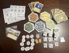 Game Of Thrones Catan Board Game 2017 Fantasy Flight Games Complete 2-4 Players