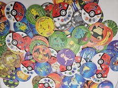 Lot of 500 Random Mix Of 2002 Pokemon Tazos From 1st Generation Pokemon Tazos
