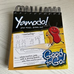 Yamodo Travel Kid’s Game Drawing Pad On the Go Games Spiral Book (HC, 2008)