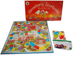 Vintage 1980s Strawberry Shortcake in Big Apple City Board Game Complete