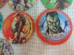 1995 Mortal Kombat Dunkin Super Cap Tazos Caps Chip Chips Vintage