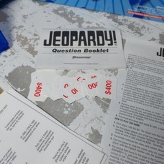 Jeopardy Board Game Original Edition Quiz Show Pressman 2003 Complete