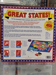 Great States Kids Board Game 400 Questions US Geography 10th Anniversary Edition