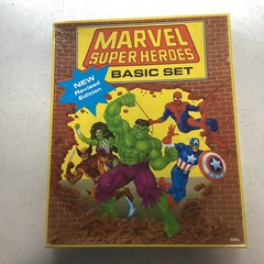 TSR MARVEL SUPER HEROES BASIC SET + THE UNCANNY X-MEN BOX SETS complete AC78262